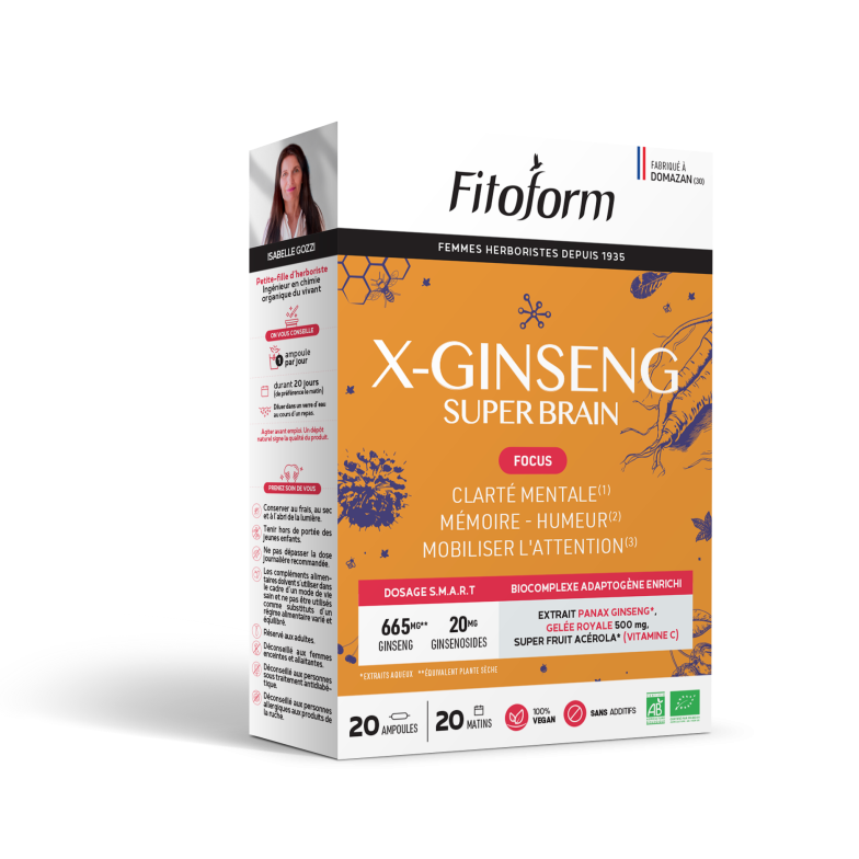 X-GINSENG SUPERBRAIN* 20 ampoules