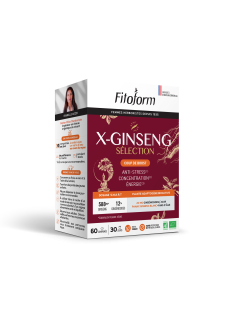 X-GINSENG SÉLECTION BIO* - 60 comprimés