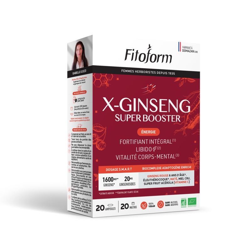 X-GINSENG SUPER BOOSTER BIO* - 20 ampoules