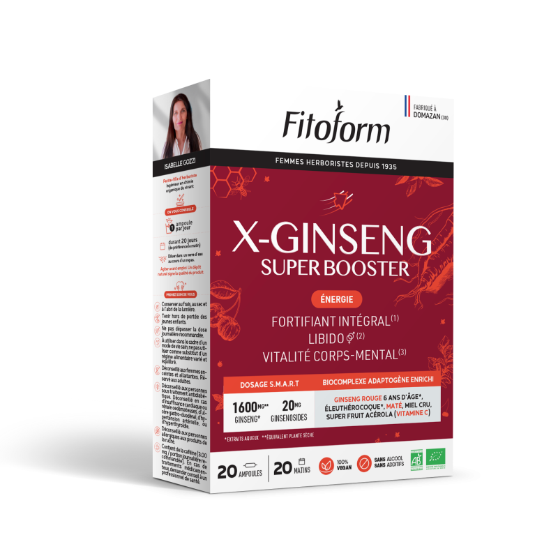 X-GINSENG SUPER BOOSTER BIO* - 20 ampoules