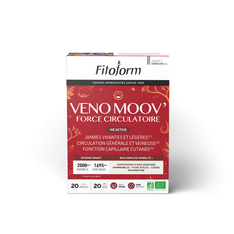 VENO MOOV BIO - 20 ampoules