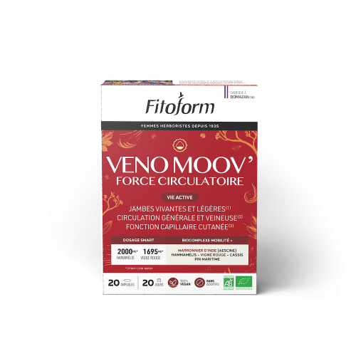 VENO MOOV BIO - 20 ampoules